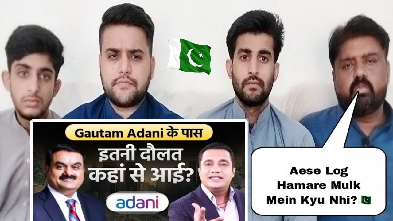 Pakistani Reaction On Gautam Adani के पास इतनी दौलत कहां से आई Dr Vivek Bindra Motivational Speaker