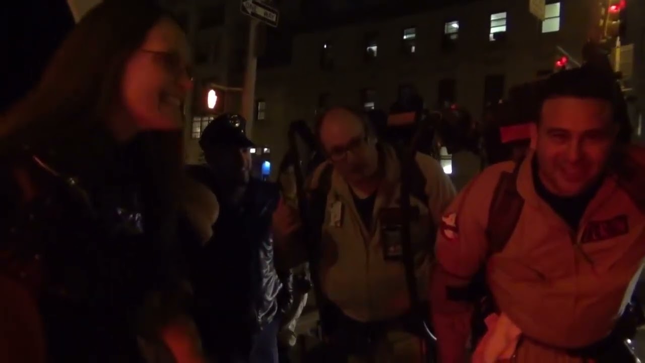 Ghostbusters Ecto 1 in New York City   Part 2 of 2   Halloween 2015