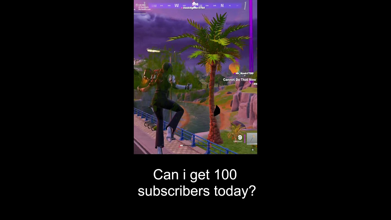 Chilling in Fortnite
