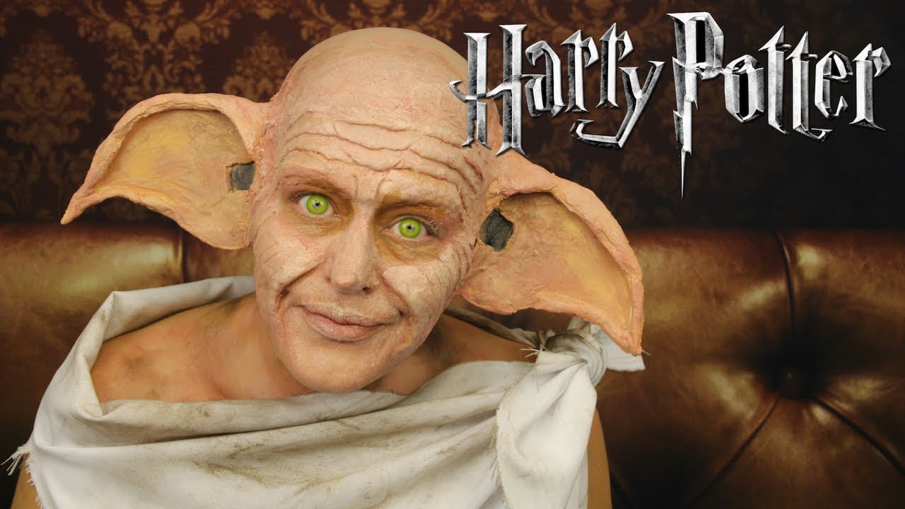 Dobby Special Effects Makeup Tutorial | Harry Potter Makeup Tutorial | Sculpt Gel Makeup