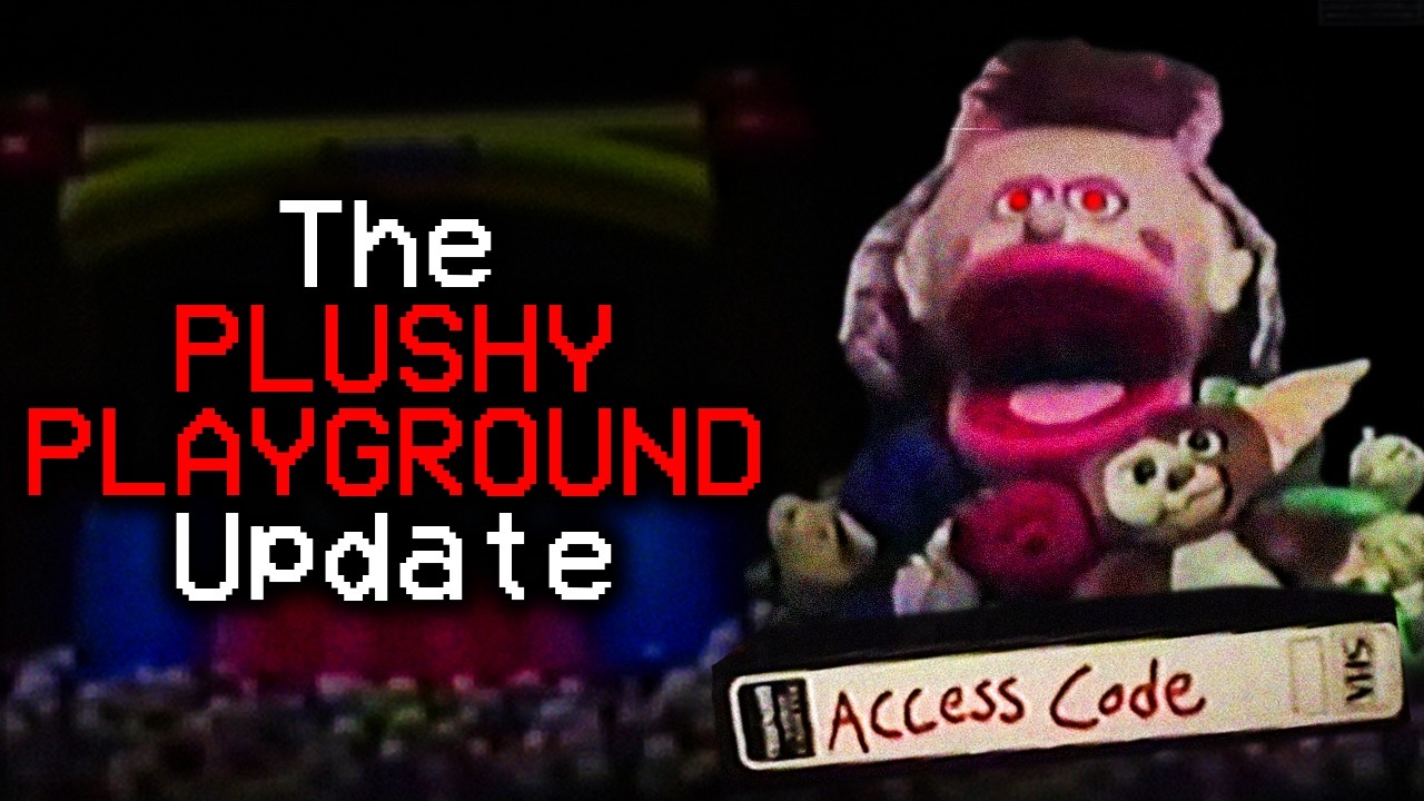 MR.PLUSHY Has Dropped A VHS Tape In The REAL WORLD? (ITS BEEN FOUND) | Plushy's Playground Update