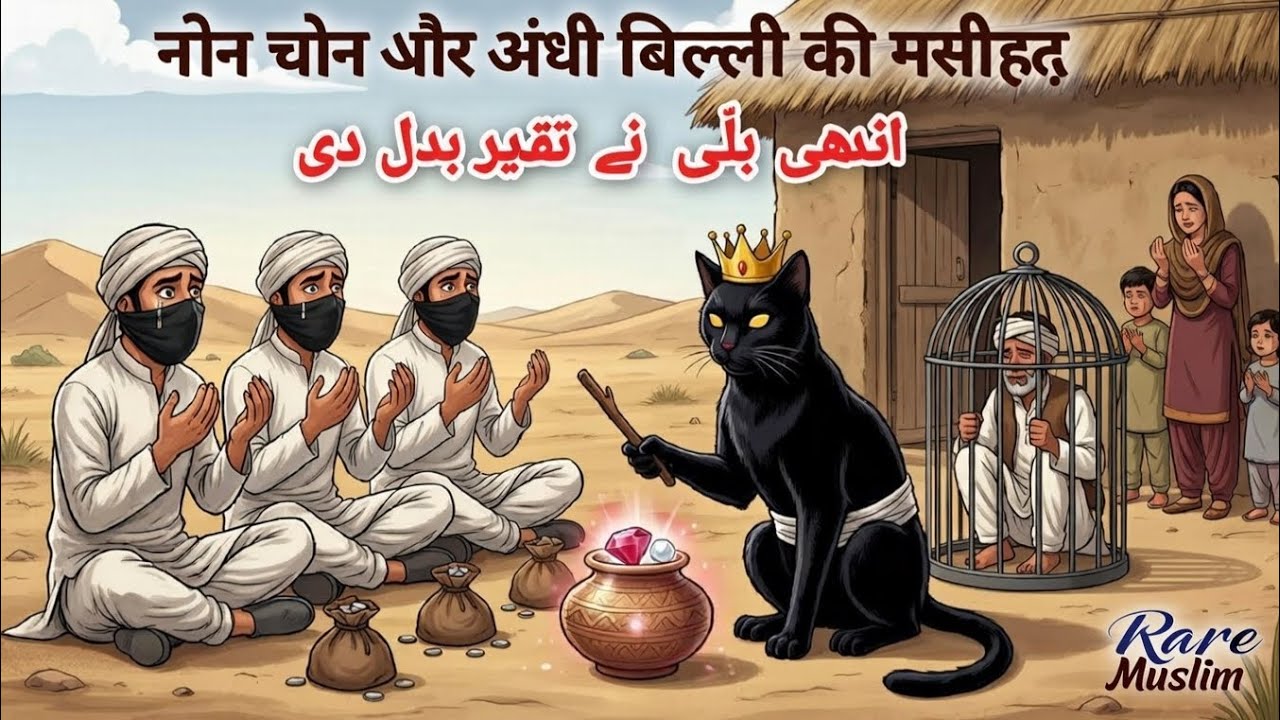 Andhi Billi Ki Nasihat Jisne Teen Choron Ki Taqdeer Badal Di #urdustory​ #emotionalstory​ #islamic​ 