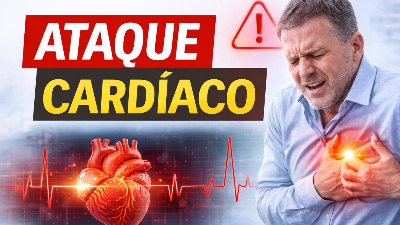 🚨 ATAQUE CARDÍACO: Señales que NO debes ignorar (Síntomas en hombres y mujeres)