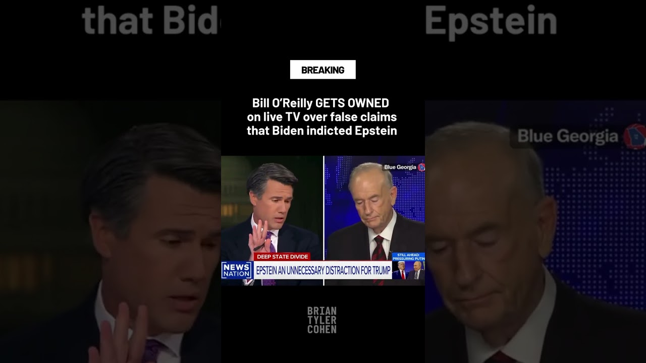 Bill O&rsquo;Reilly OWNED on air when he lies that Biden indicted Epstein