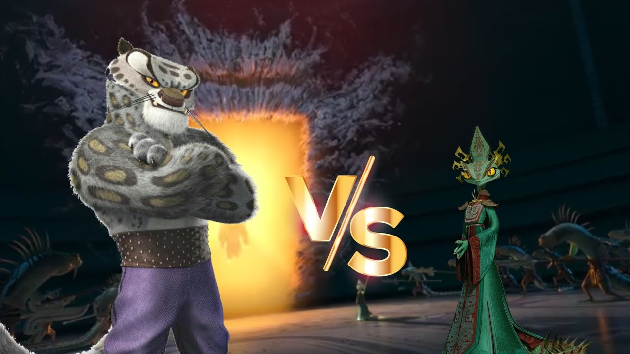 Tai Lung Vs. The Chameleon