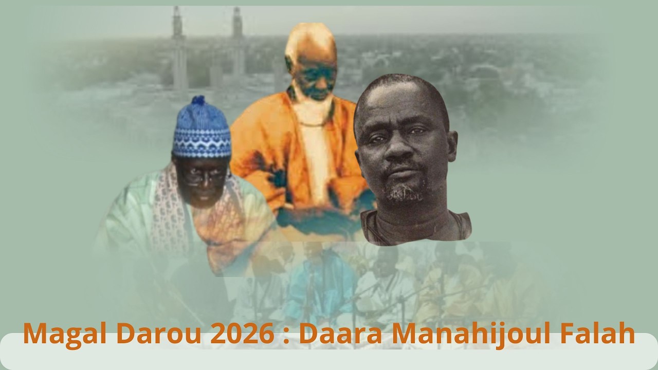 Magal Darou 2026 : kourél 1 Daara Manahijoul Falah Touba Darou Marnane