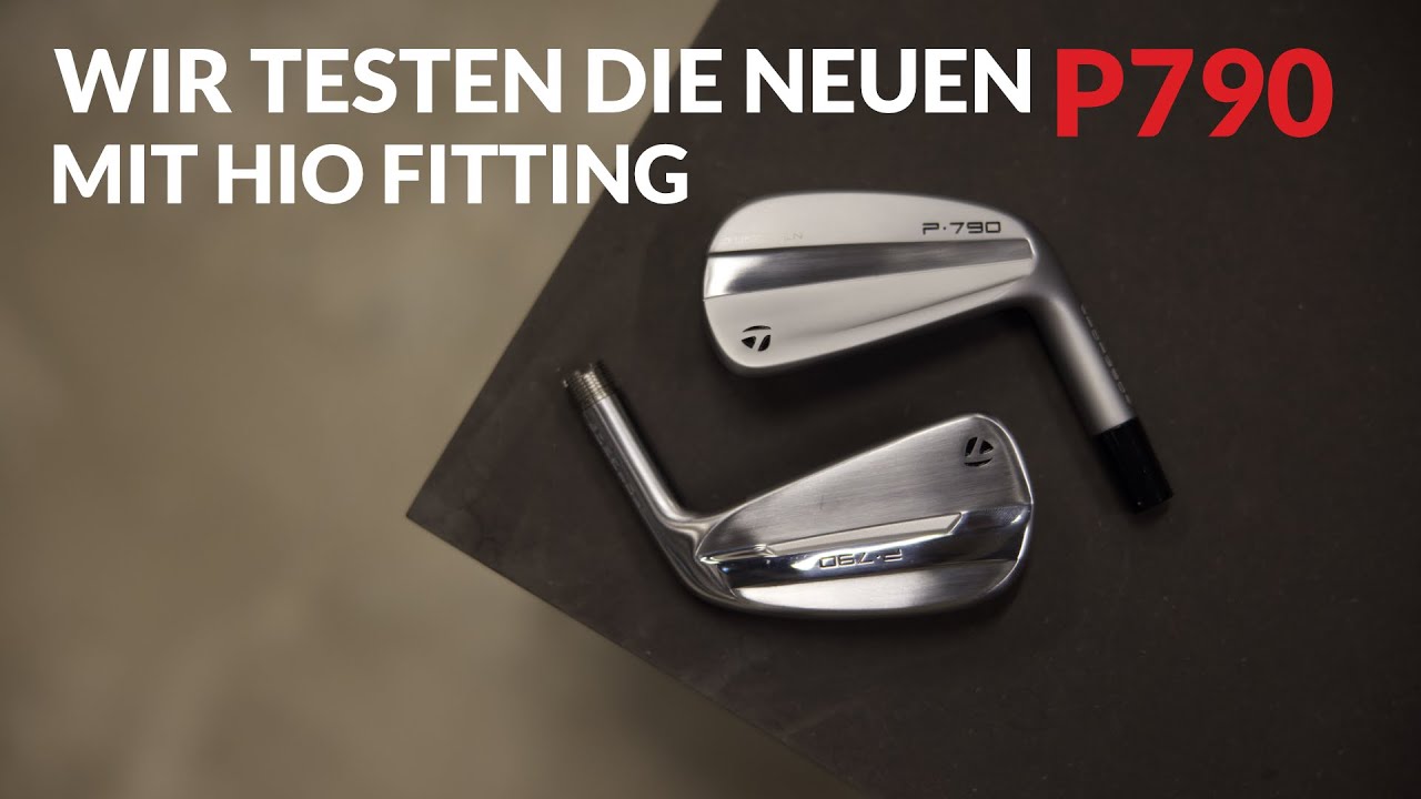 Wir testen die neuen P790 Eisen von Taylormade mit HIO Fitting | Goad Golf