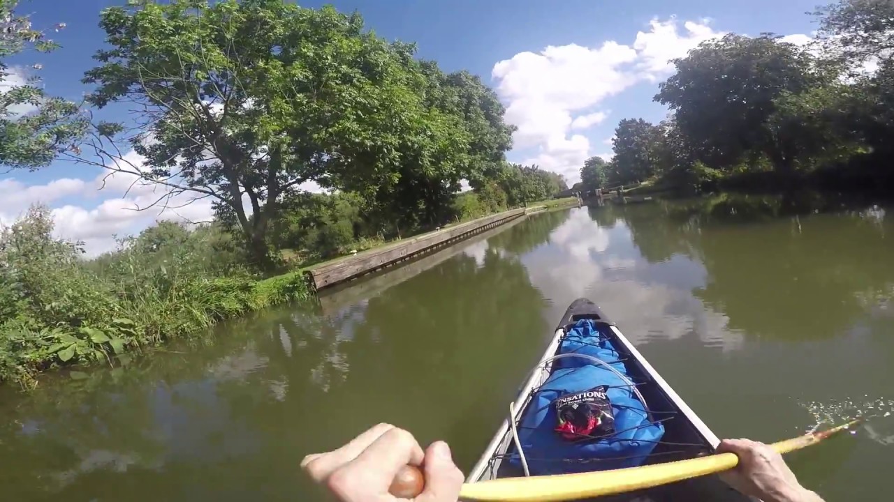 Paddling Kennet & Avon Canal with wild camping 2016