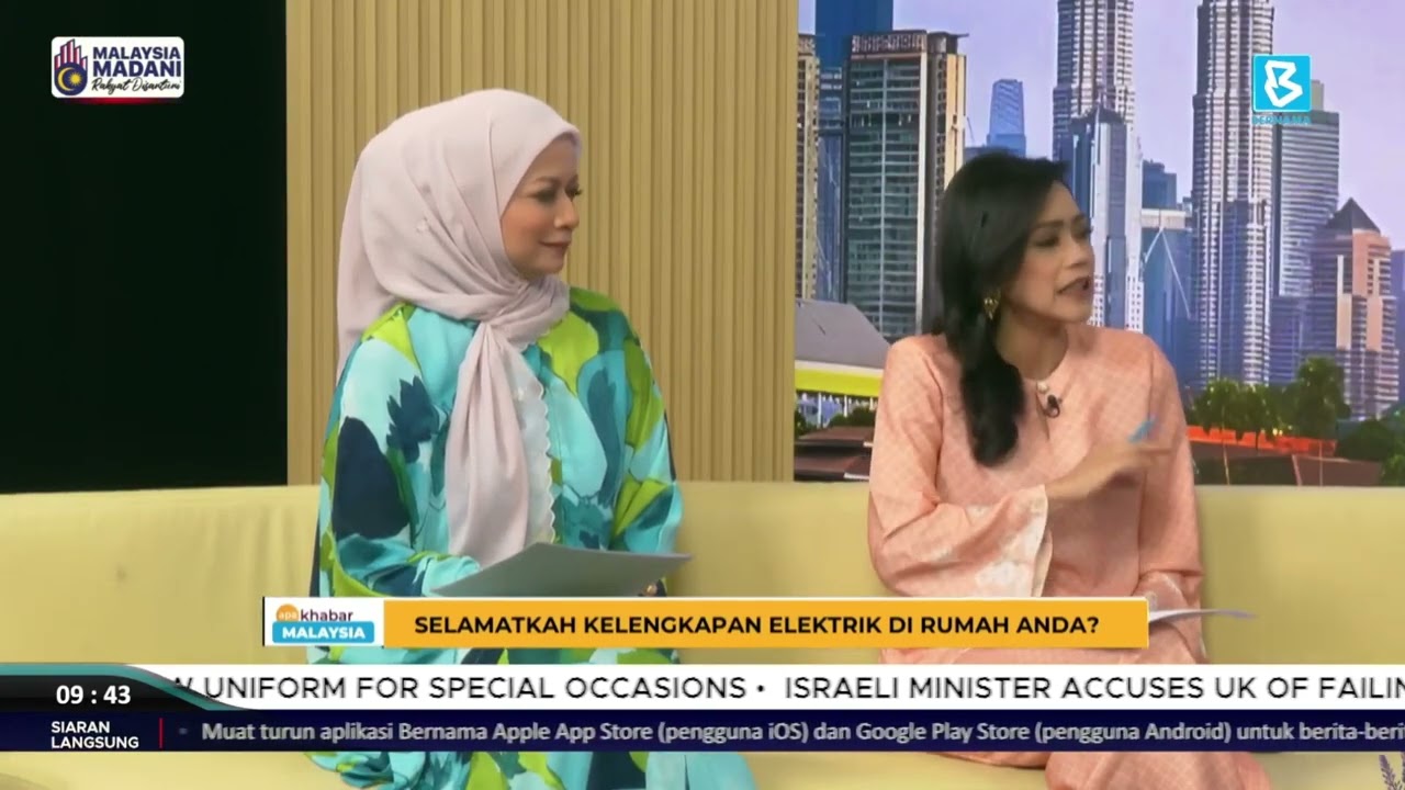 BERNAMA, Apa Khabar Malaysia: Selamatkah Kelengkapan Elektrik di Rumah Anda?