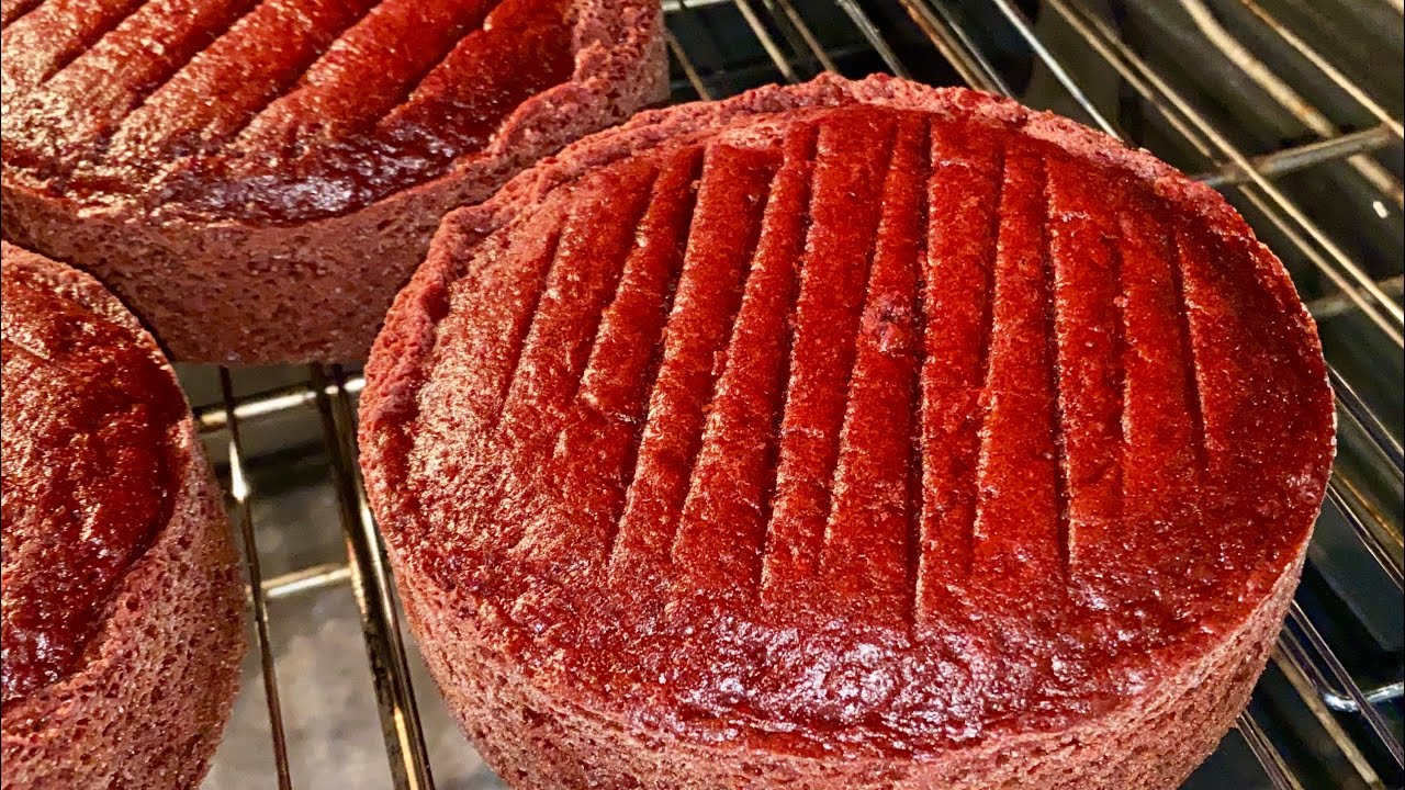 Bizcocho Red Velvet o Terciopelo Rojo