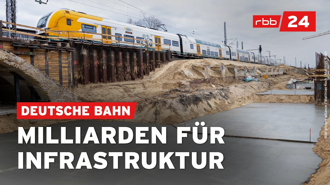 Deutsche Bahn k&uuml;ndigt Jahrzehnt voller Sanierungen an