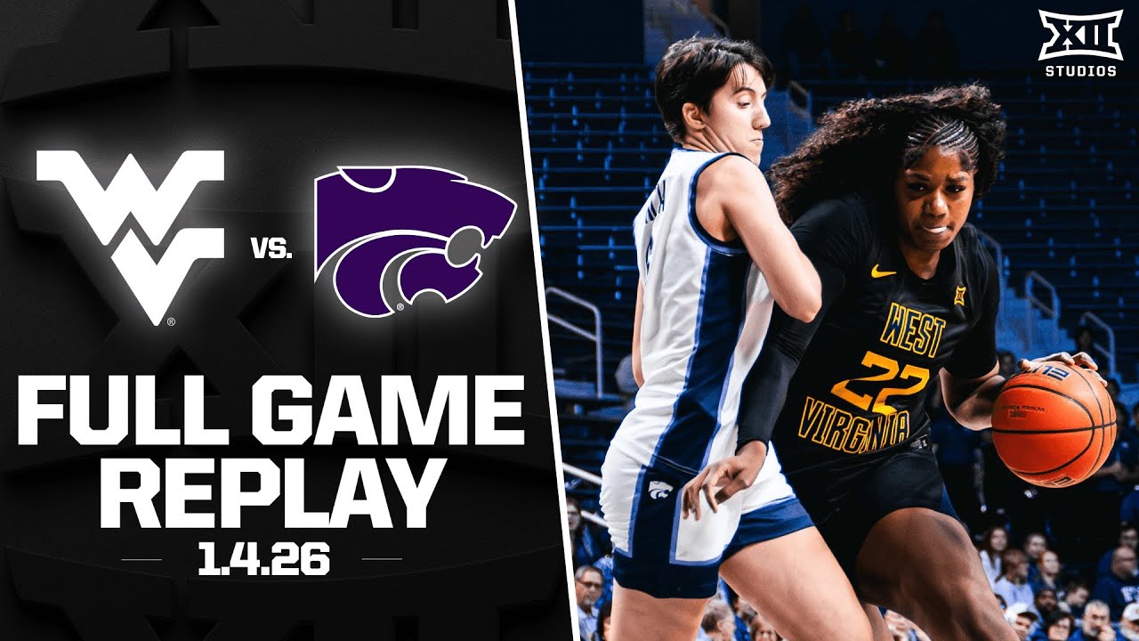West Virginia vs. Kansas State Full Game Replay (1.4.26) | 2025-26 Big 12 Women's Basketball