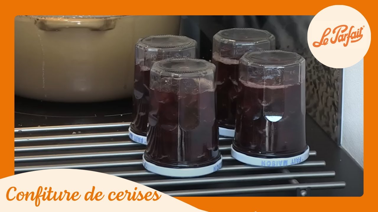 Recette Confiture de cerises Le Parfait