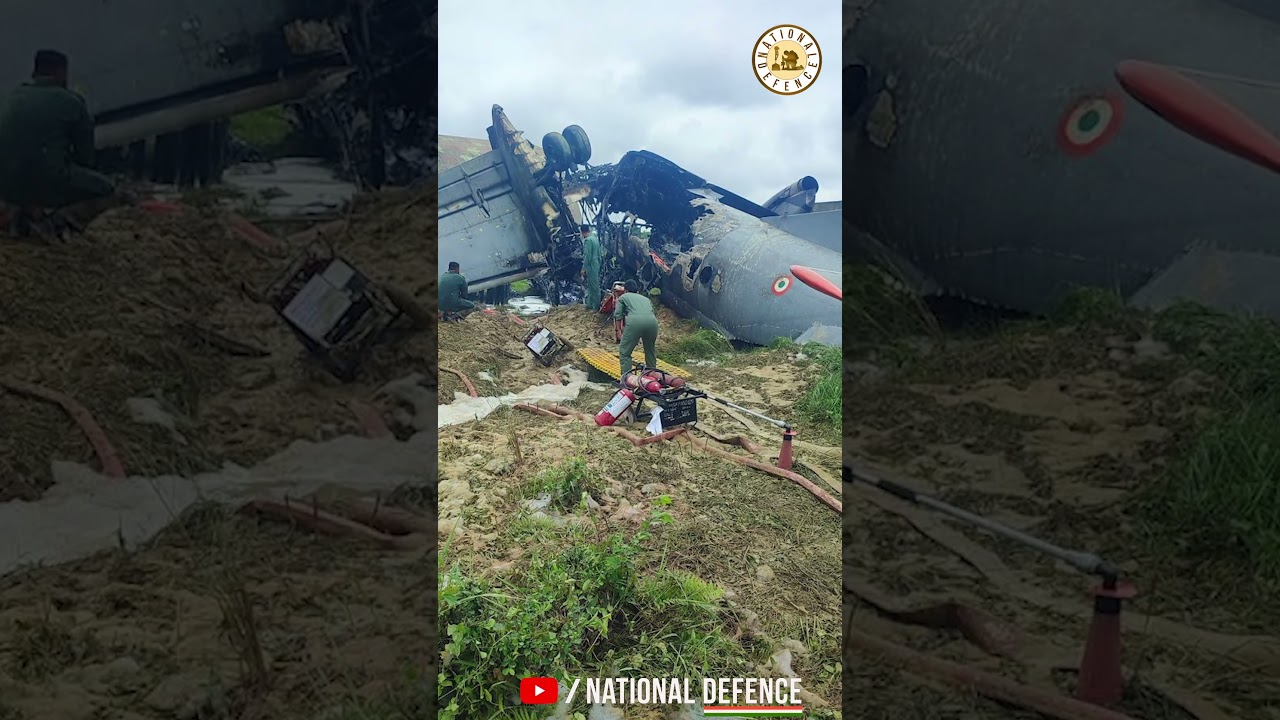 IAF AN 32 Crashes #shorts #reels