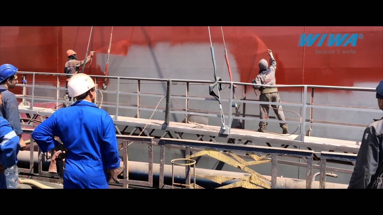 WIWA HERKULES 270 GX in action at the shipyard - English