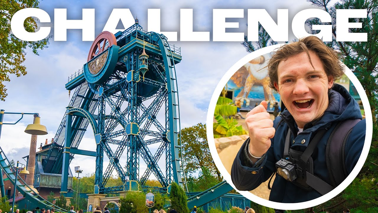 ALLE ACHTBANEN DOEN BINNEN 1 UUR!🎢 ⏰ | Bart Baan