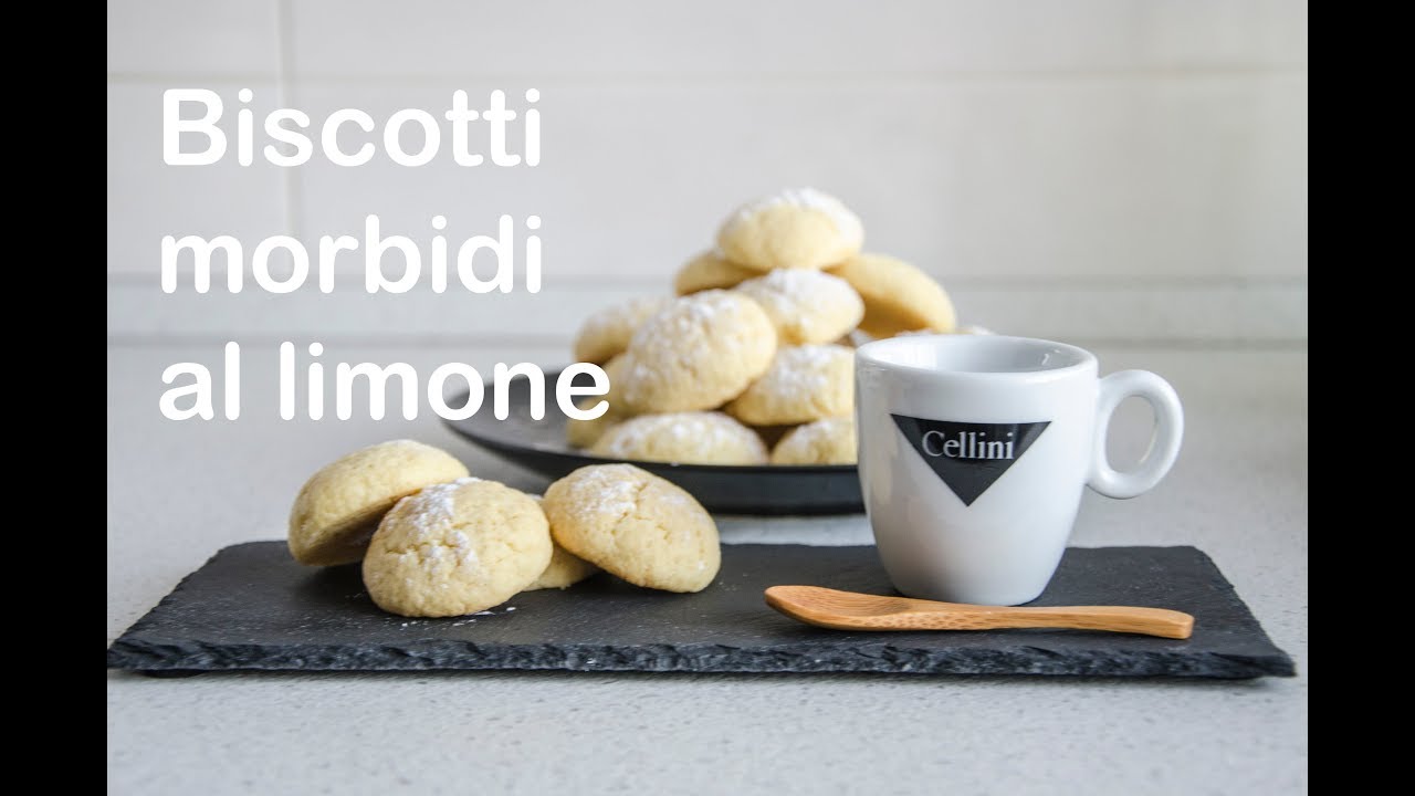 Biscotti morbidi al limone - con il Moulinex Cuisine companion