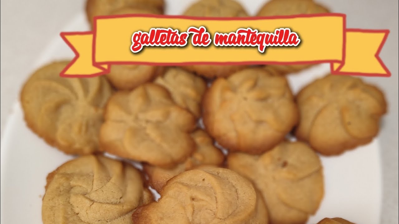 Galletas de mantequilla 