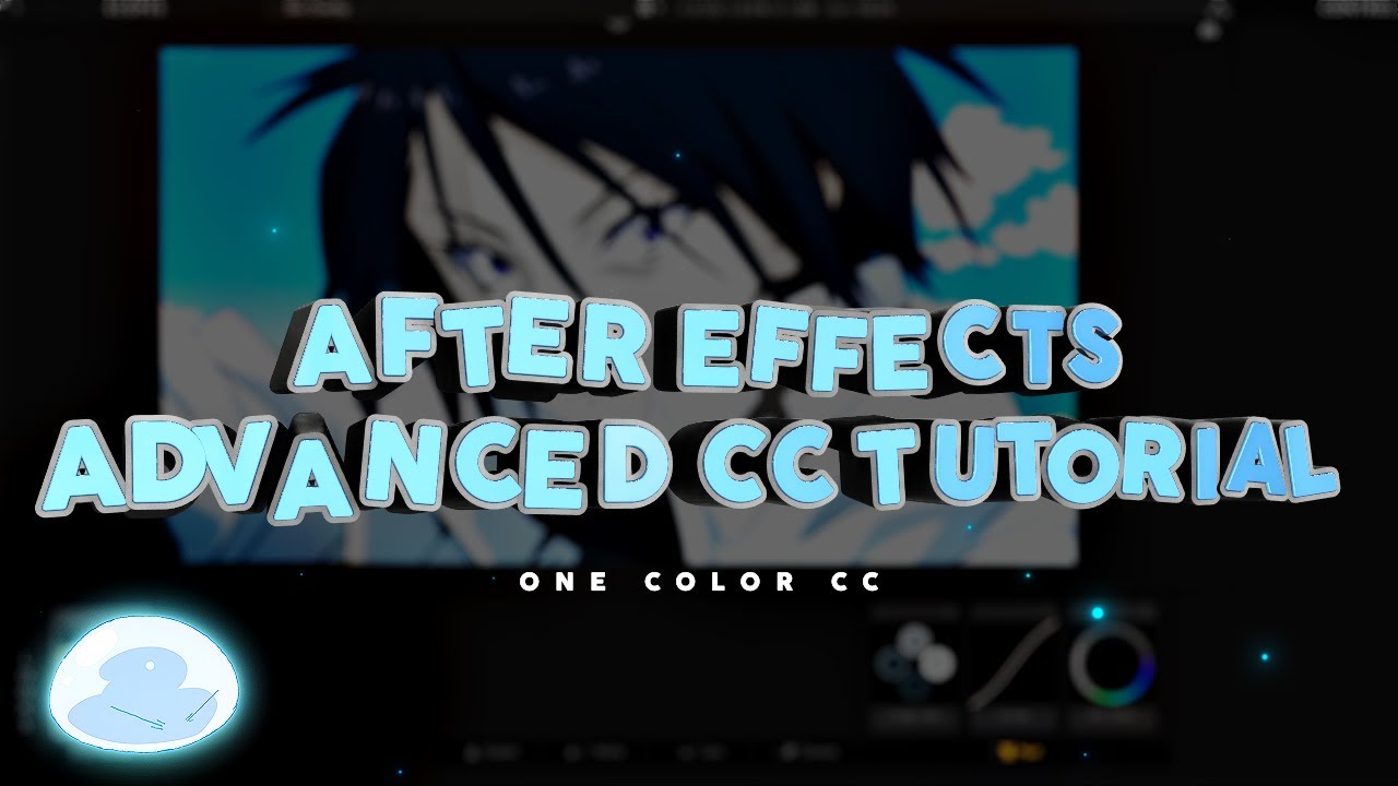 AFTER EFFECTS Color Correction TUTORIAL I ONE COLOR CC I Single Color CC tutorial
