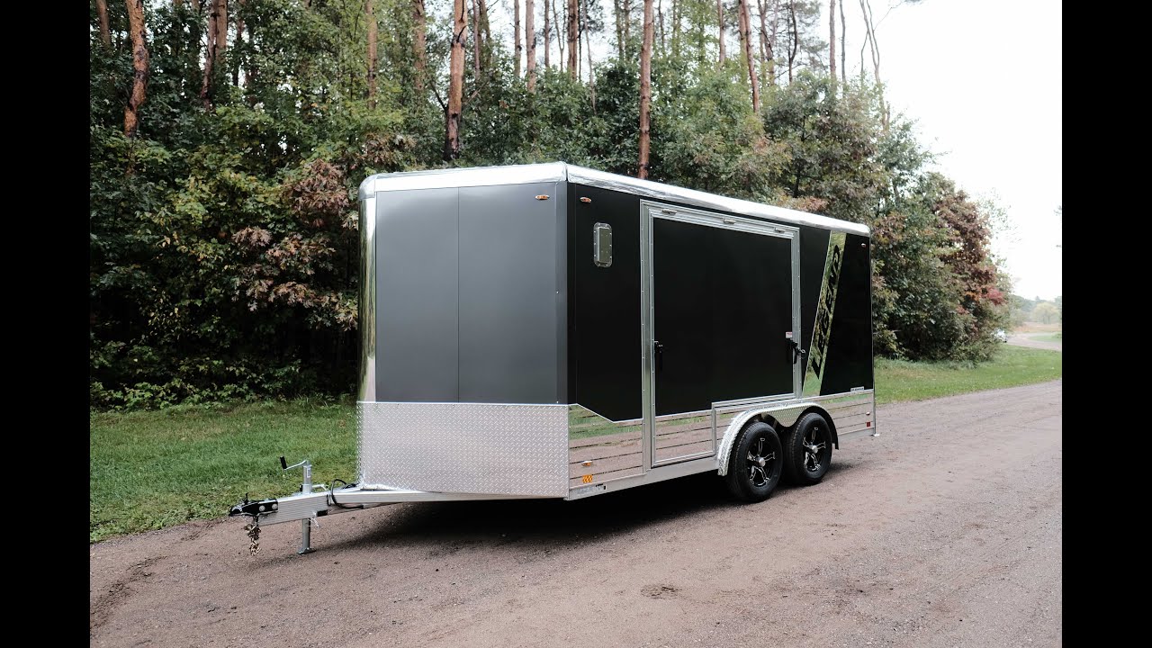 All Aluminum Legend Deluxe V-Nose Trailer