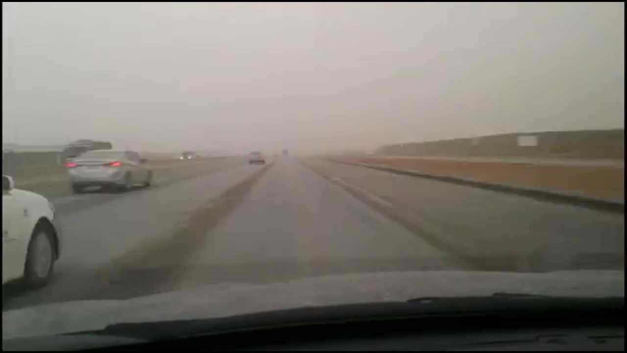 تايم لابس امطار وغبار الرياض