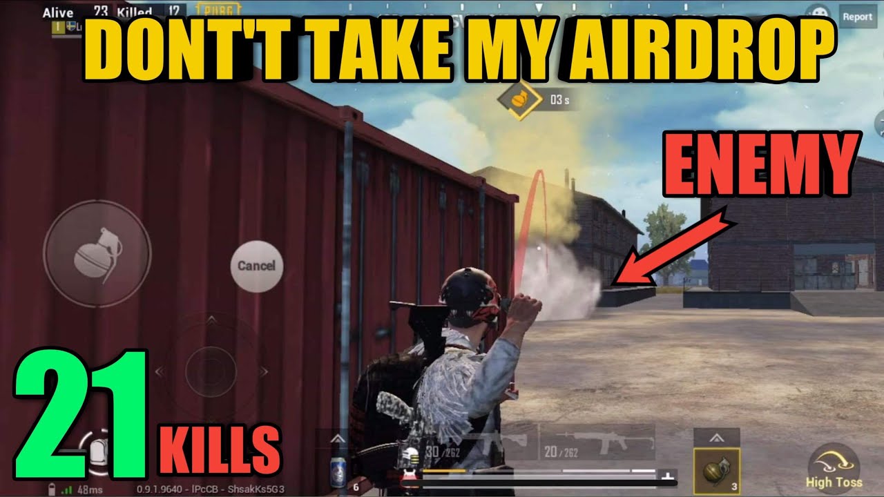Trying To Get Every AirDrop | 21 Kills Ace Solo Vs Squad | PUBG Mobile