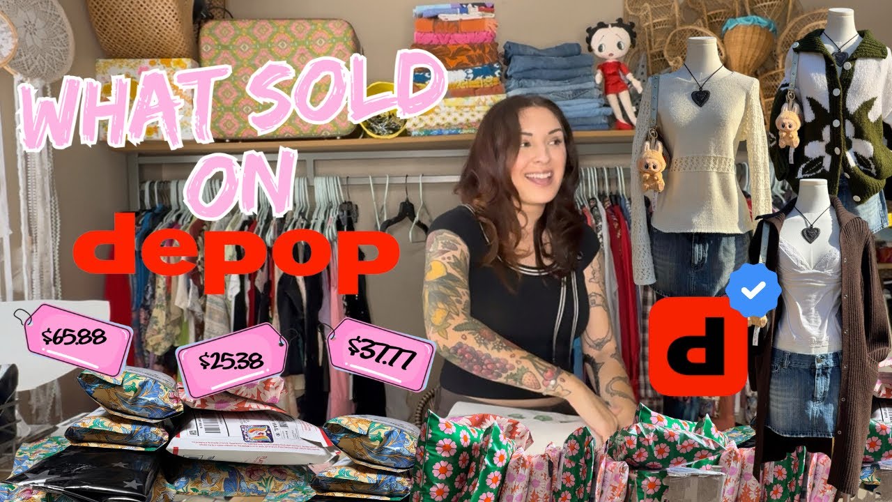 Что продается на Depop • Один день распродаж в самом продаваемом магазине 