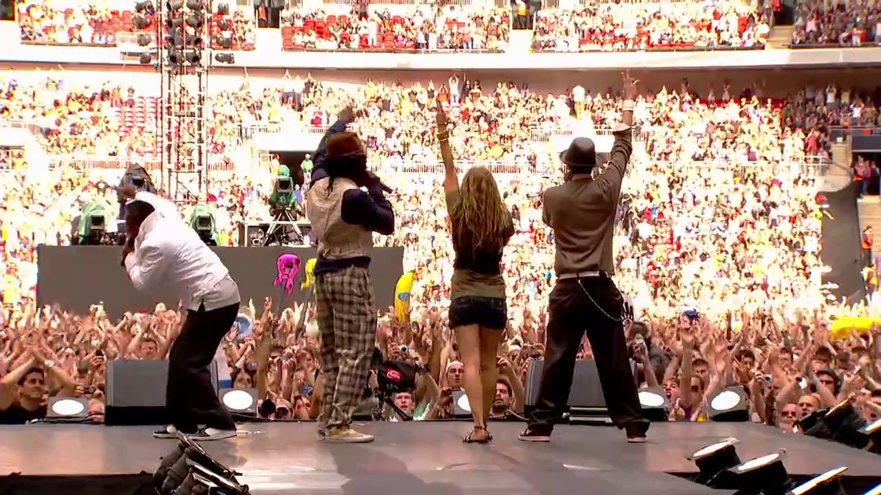 Black Eyed Peas Live Earth 2007 BBC London