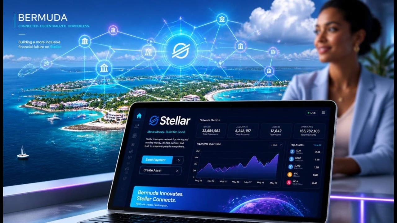 🏝 Bermuda Moves Onchain - and Stellar $XLM Is Sitting Right in the Middle of It