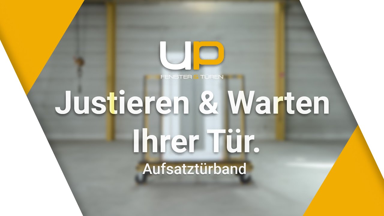 UP Einstellvideo || Aufsatzt&uuml;rband