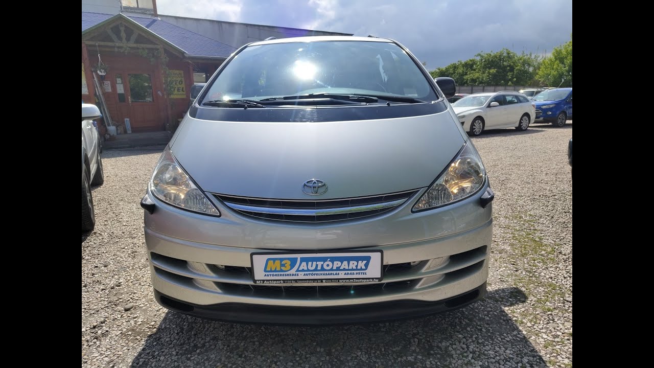 Toyota Previa 2.0 D4D 1 Tulajos Teszt - Bemutató - Eladó