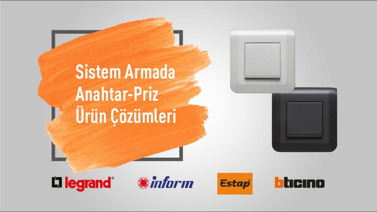 Legrand Sistem Armada Anahtar-Priz Ürünleri - Online Eğitim