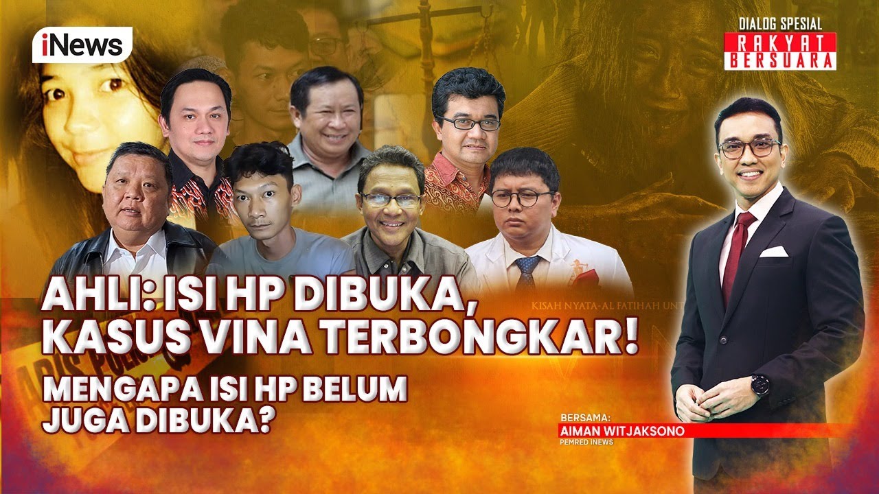 [LIVE NOW] Isi HP Dibuka, Kasus Vina Terbongkar! - Rakyat Bersuara | 06 Agustus 2024