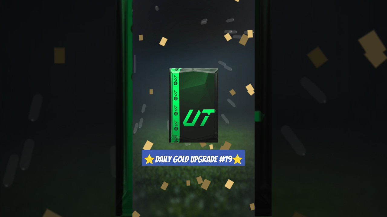 ⭐ DAILY GOLD UPGRADE (19)⭐#goldupgrade  #sbc #youtubeshorts  #shortvideo #fc25 #eafc25  #shorts
