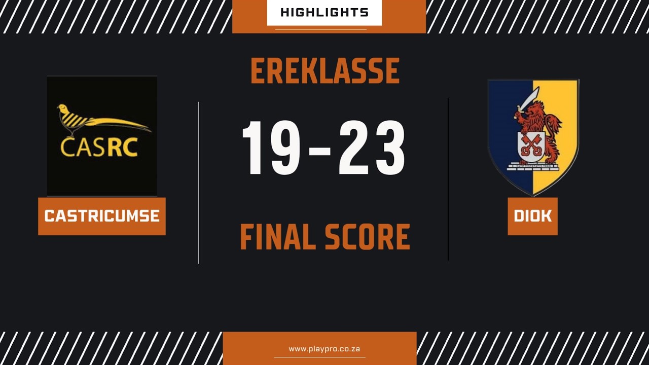 Castricumse vs DIOK Tries