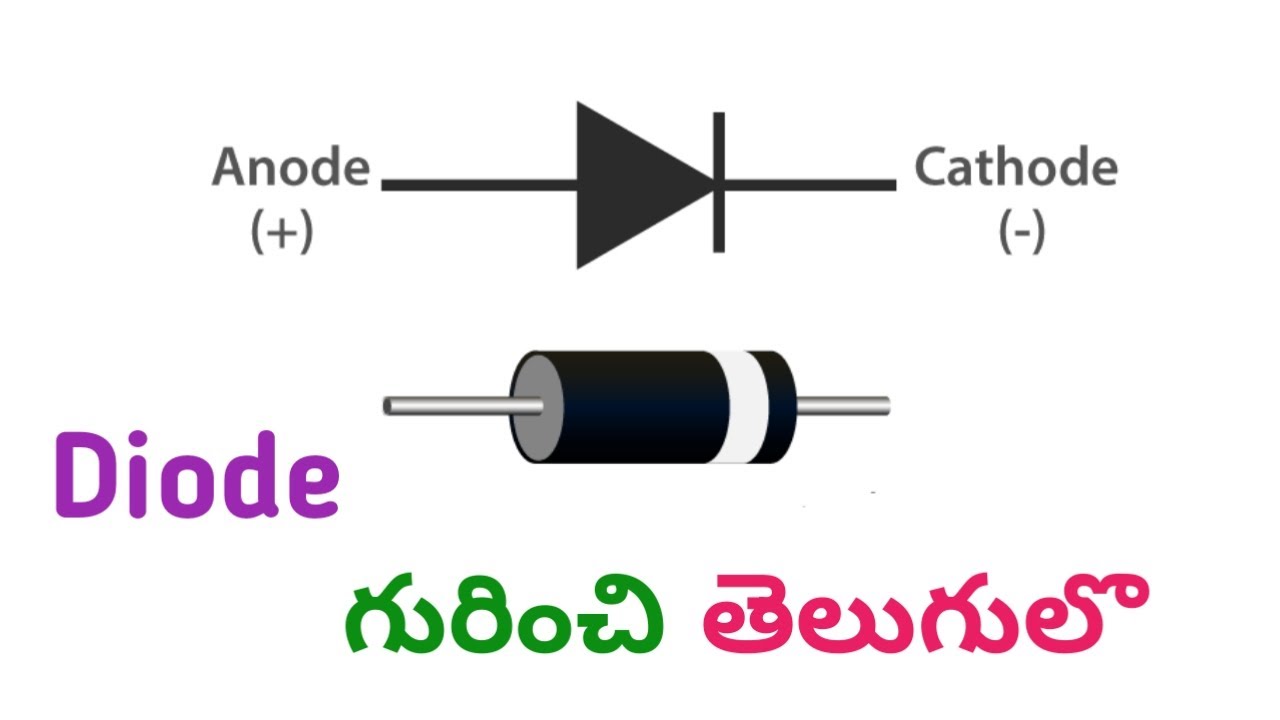 What Is Diode ? Explain Basic Information Of Diode Electronics In Telugu