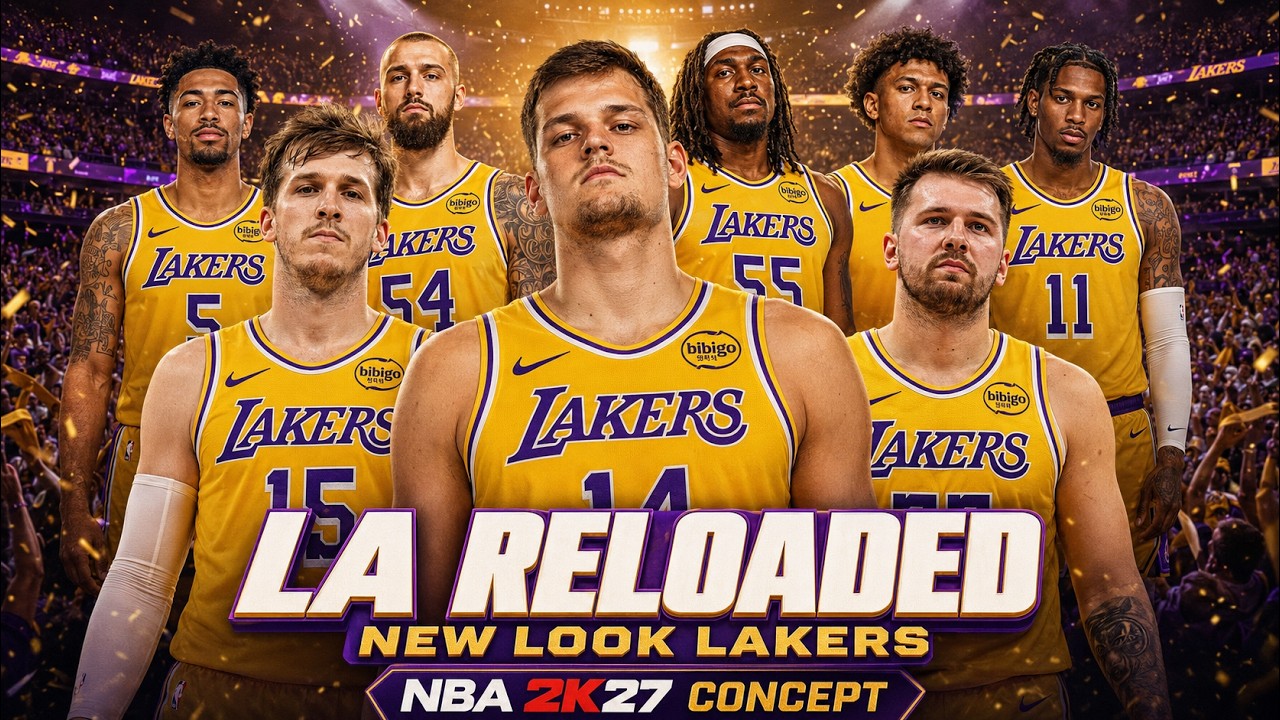 🔥ОБНОВЛЕННЫЕ LAKERS ПРОСТО МОЩЬ! Лука, Ривз и Кесслер | Концепт NBA2K27