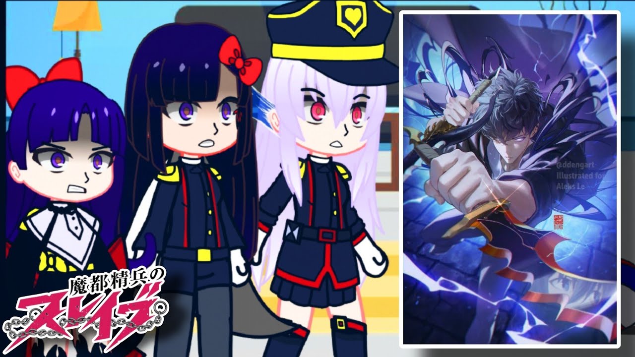 Mato seihei no slave react to yuuki as Sung Jin Woo from Solo leveling 1/3