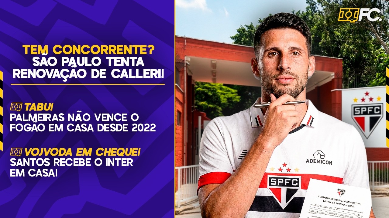 FLAMENGO DE OLHO EM CALLERI? LÍDERES SÃO PAULO E PALMEIRAS JOGAM; NEYMAR EM CAMPO - QUEBRADA FC