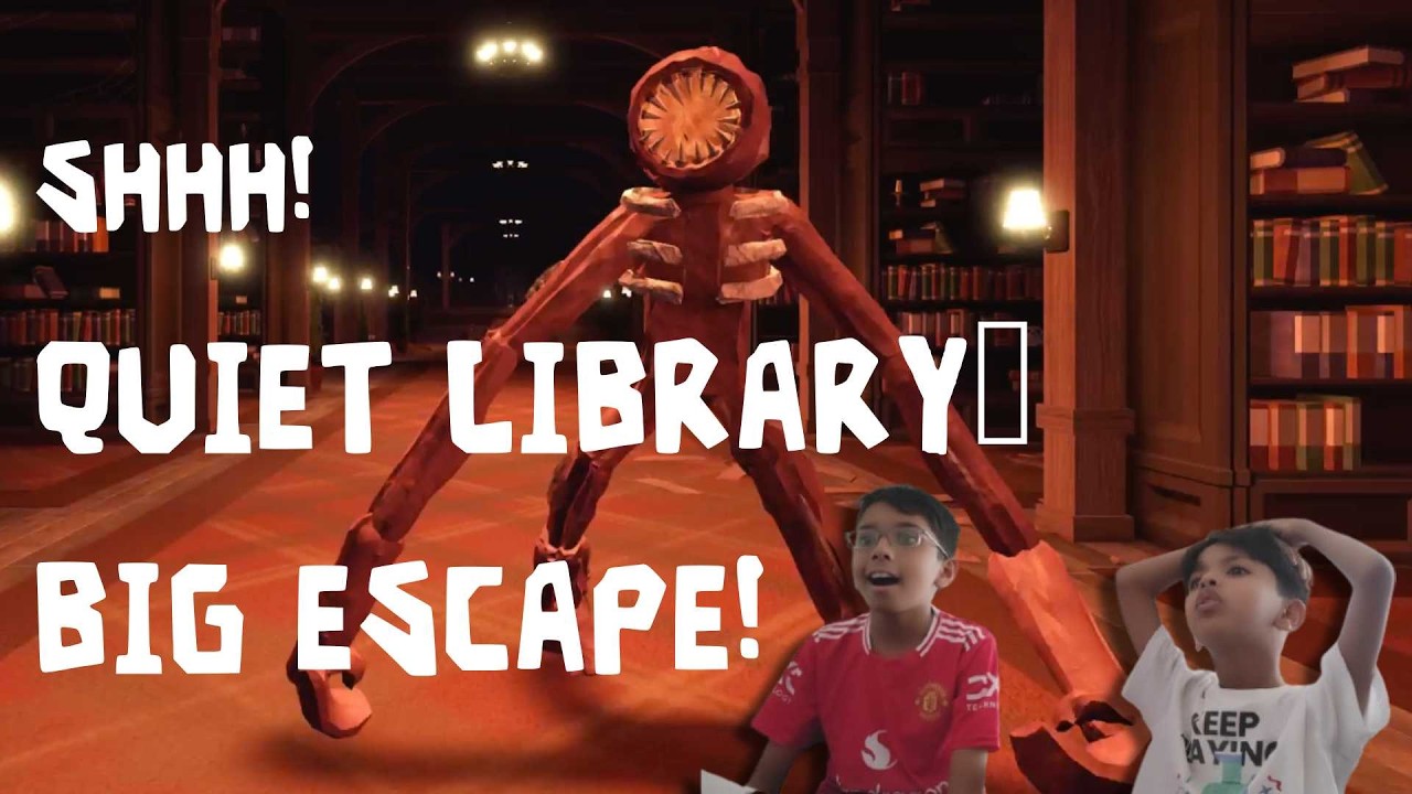 We Escaped the Library! 📚😱 | Roblox DOORS Episode 3