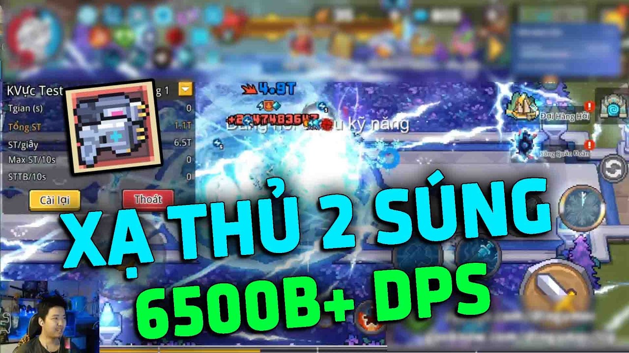 Build XẠ THỦ 2 S&Uacute;NG 6500B+ DPS VAL 700 Soul Knight Prequel SS6 Duy2k4