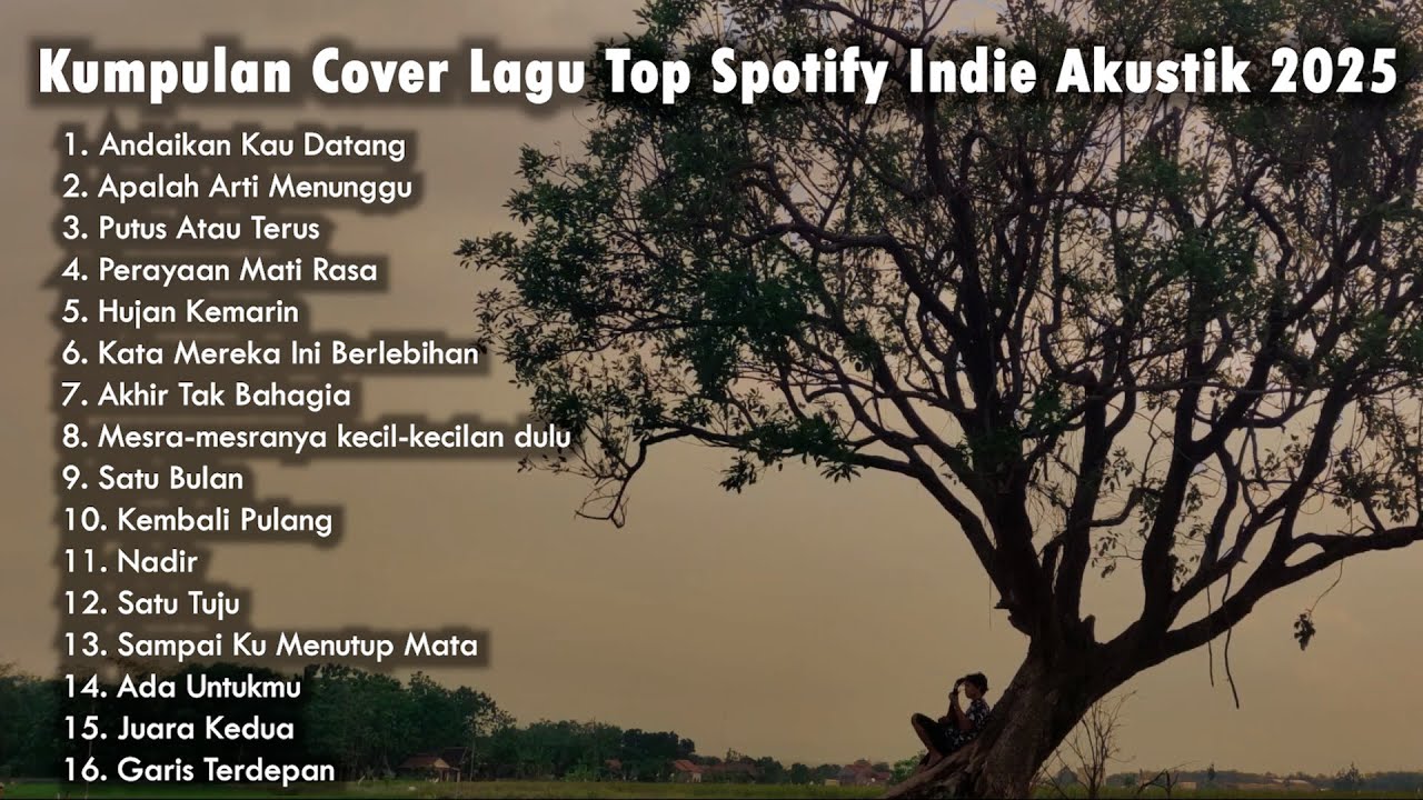 Playlist 🖤🎧 | Kumpulan Cover Lagu Top Spotify Indie Akustik 2025
