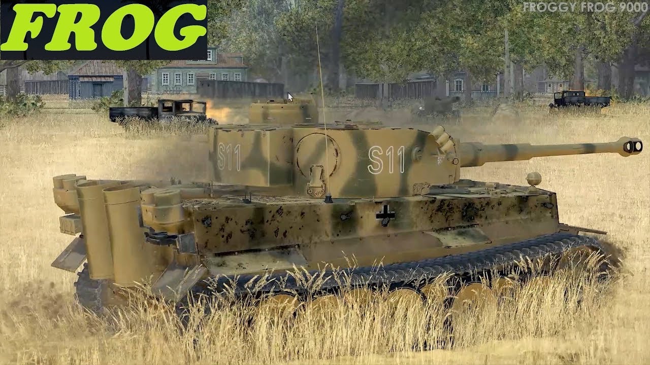Tiger Vs tanks, trucks artillery, Tank Crew (IL-2 Sturmovik Battle of Stalingrad)