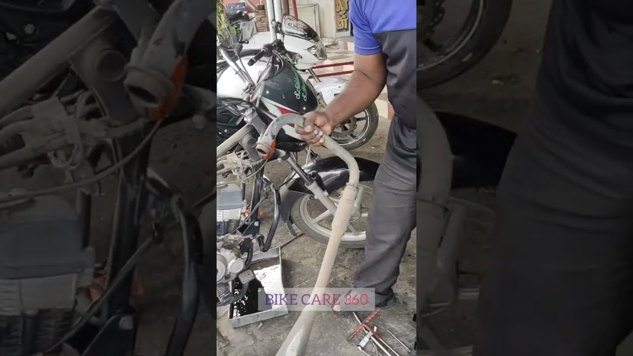 என்ஜின் ஆயில் குறைவதின்🔻 காரணம்🙄 @Bikecare360Tamil Ct 100 bajaj