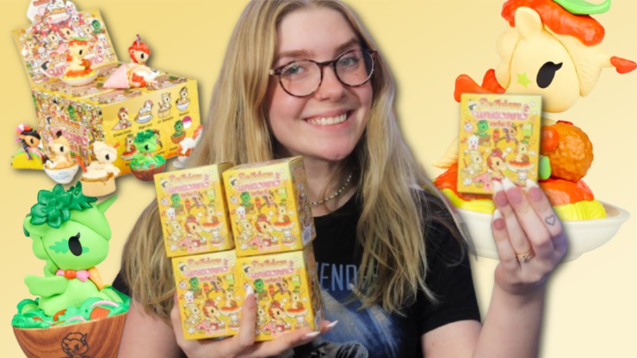 Распаковка набора Tokidoki Delicious Unicornos BLIND BOX!