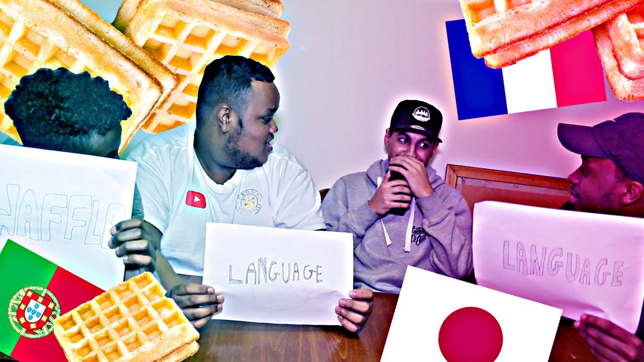 'LANGUAGE OR WAFFLE' WITH #MANDM!!