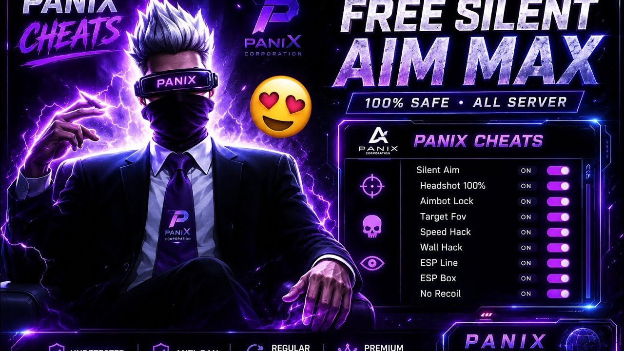 FREE SILENT AIM MAX 100% SAFE ALL SERVER | #freefire#bypassfreefire #Uidbypass#totalgaming#panel