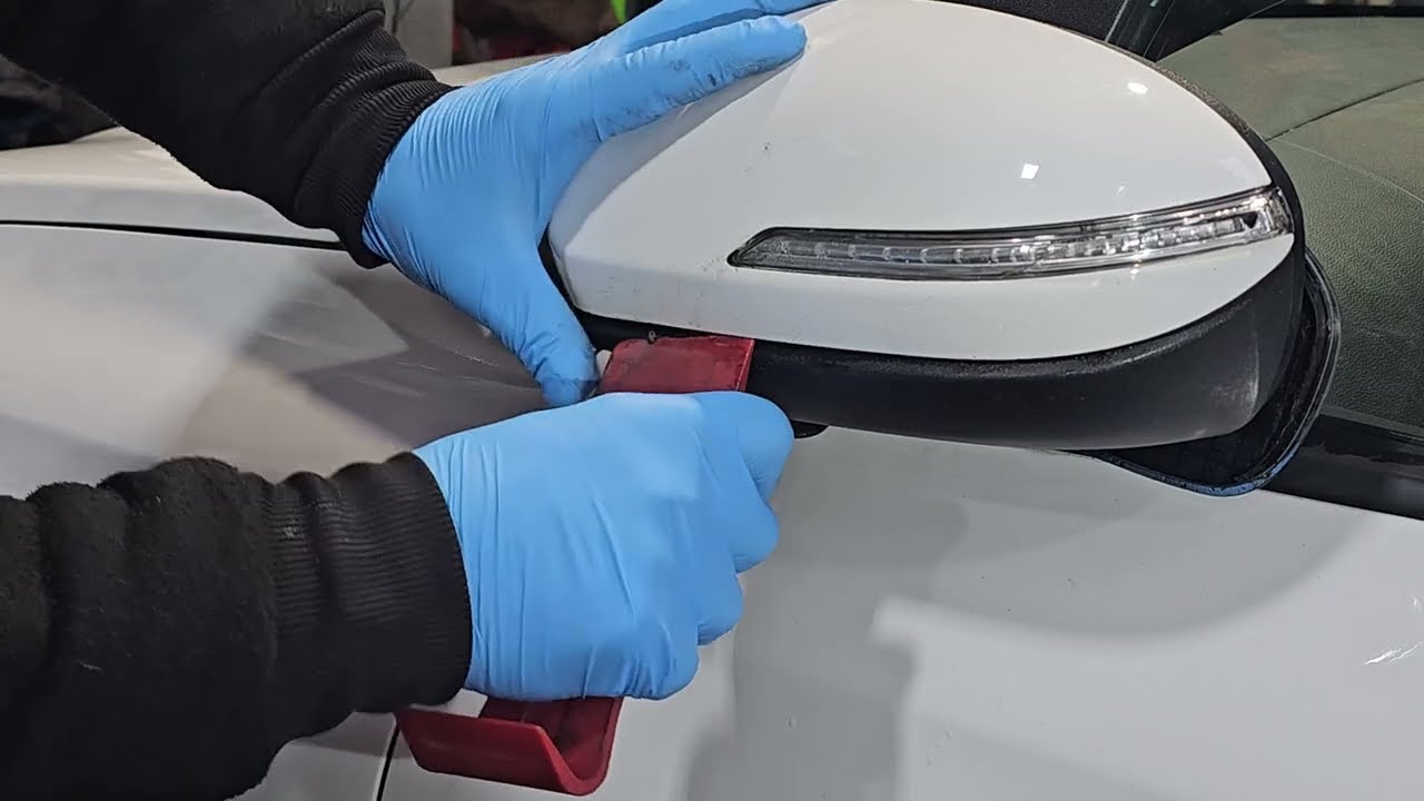 How to replace mirror cover and indicator Hyundai i20 GB Second Generation