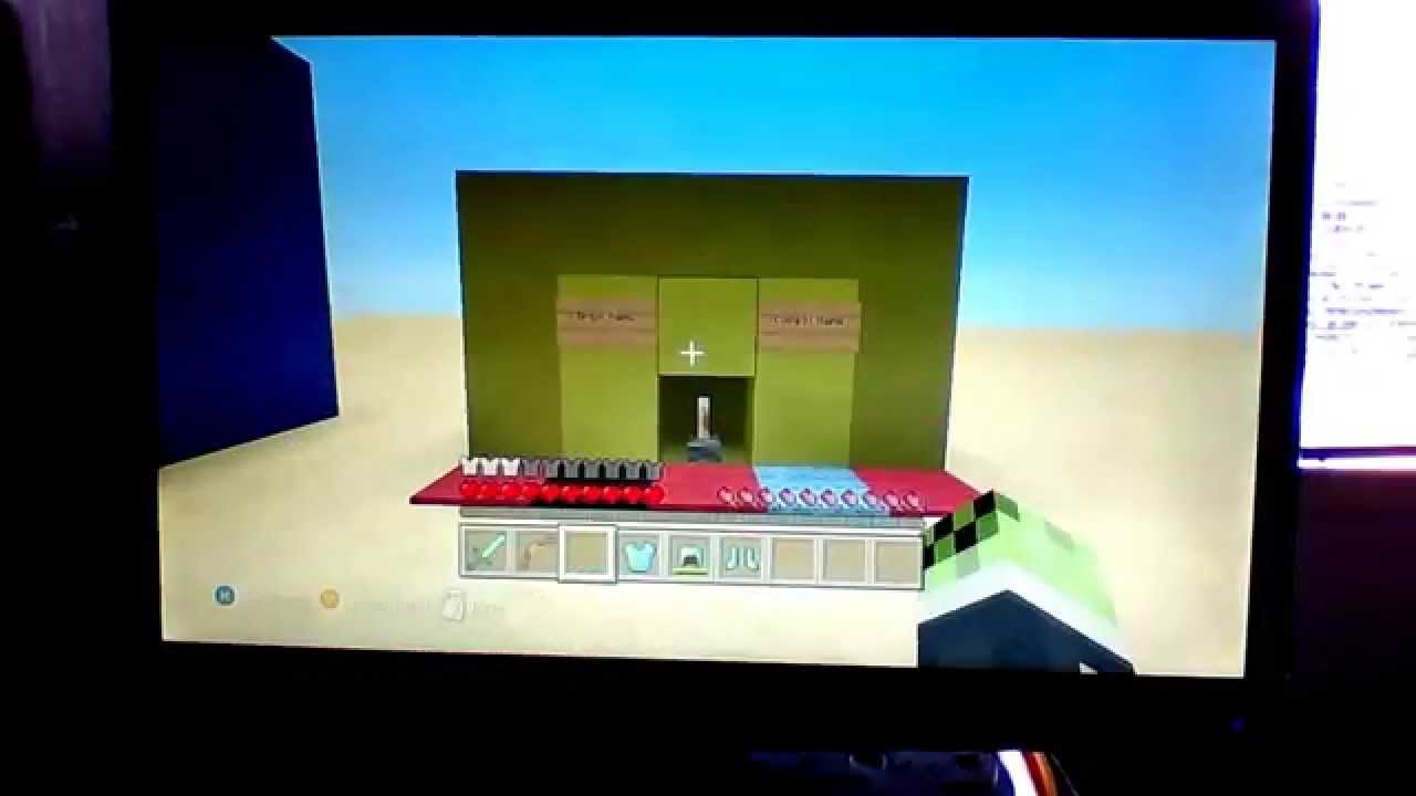 Auto armour equiper Tutorial minecraft xbox 360 TU27