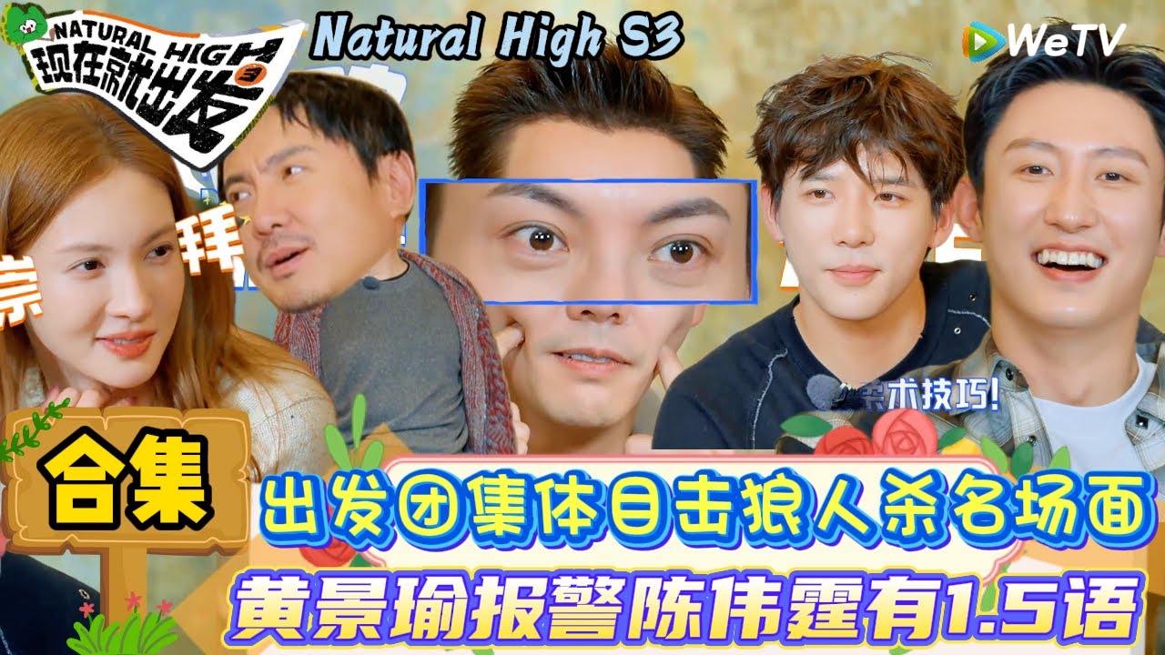 【现在就出发 第3季】EP7游戏特辑：笑飞了！出发团集体目击狼人杀名场面，全员表情管理失控！| Natural High S3#现在就出发3#综艺#沈腾#范丞丞#王安宇#贾冰#黄景瑜#金晨